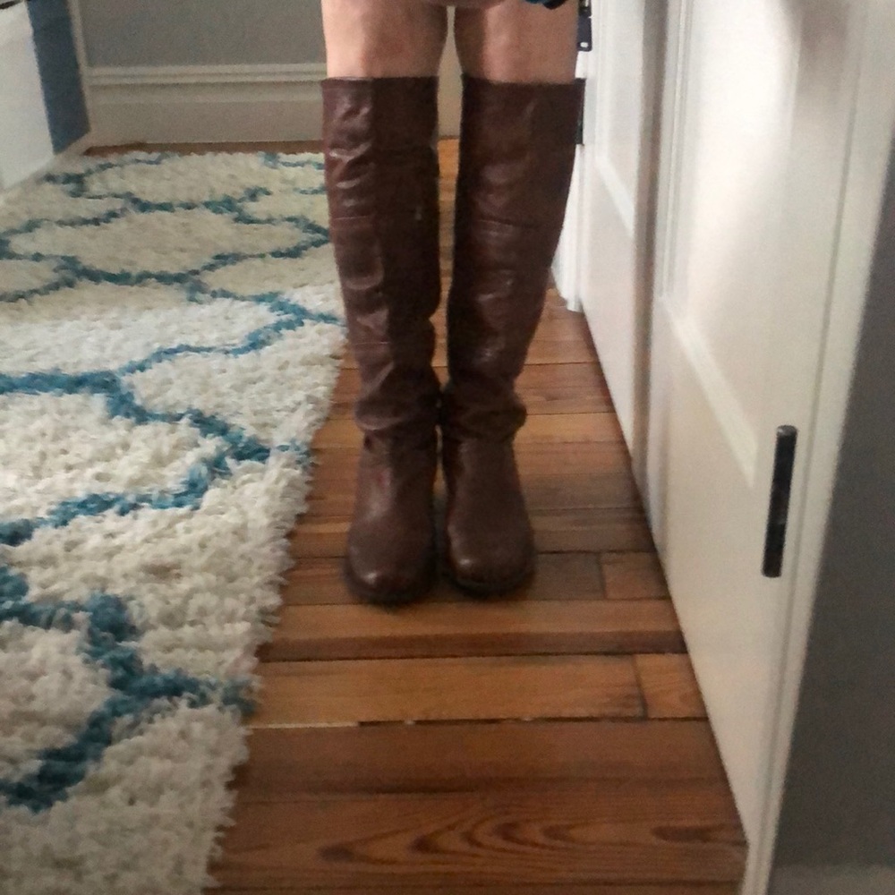 Stuart Weitzman Soft Leather Tall Boots Size 8